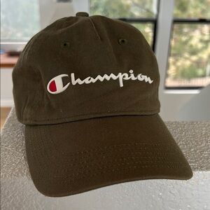 Champion Olive Green Baseball Cap